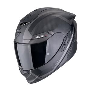Casca moto integrala Scorpion EXO-1400 EVO II CARBON AIR ENKO mat negru-argintiu