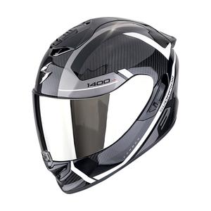 Casca moto integrala Scorpion EXO-1400 EVO II CARBON AIR ENKO negru-argintiu-alb