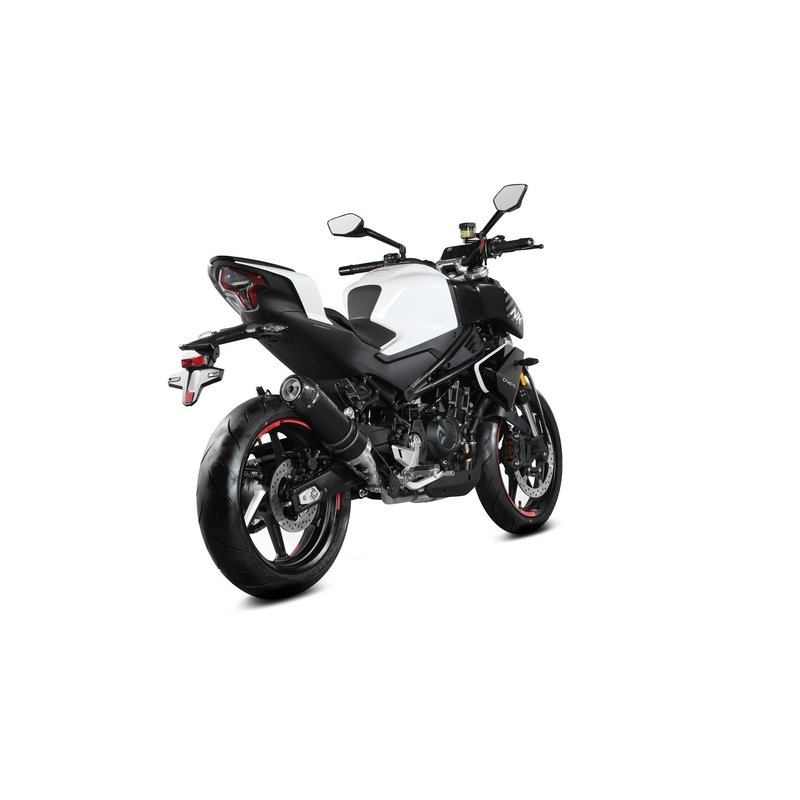 Evacuare STORM GP Black with carbon cap pentru CFMOTO 450 NK 2023-2024