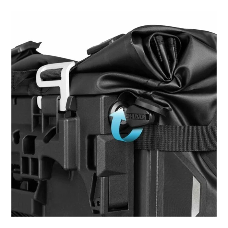 Waterproof saddle bags SHAD TR30