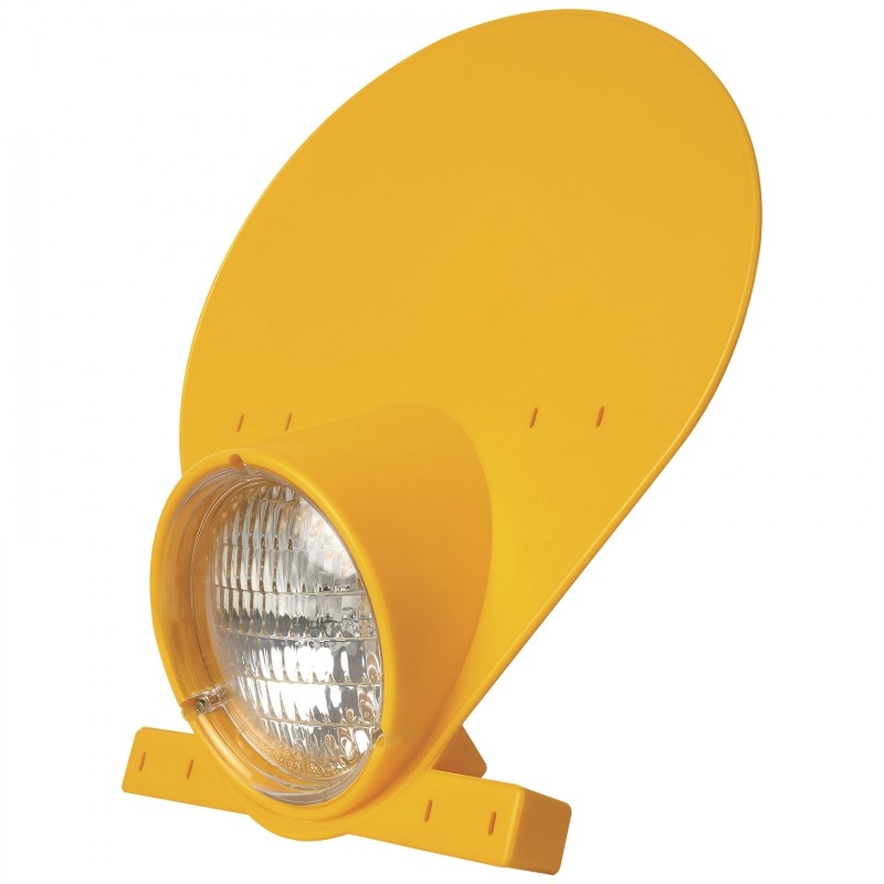 Far POLISPORT with halogen bulb Dark yellow