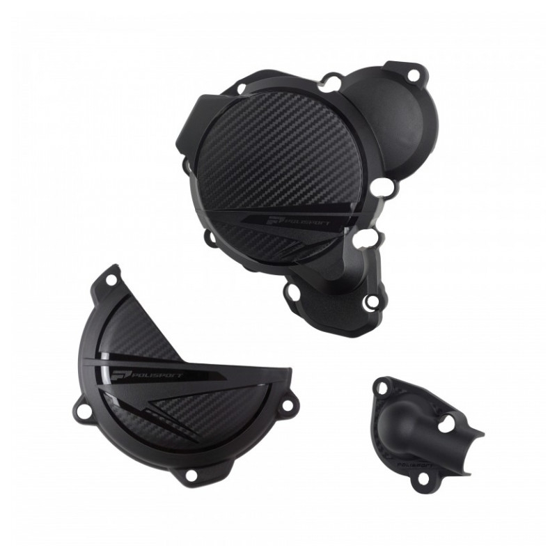 Kit Clutch & Ignition & water pump POLISPORT Negru
