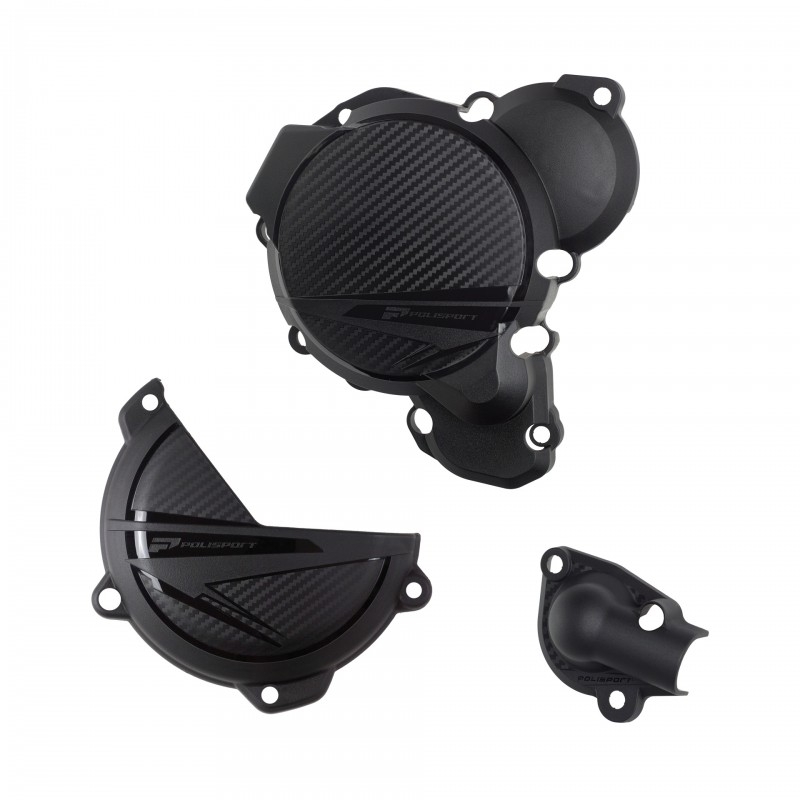 Kit Clutch & Ignition & water pump POLISPORT Negru