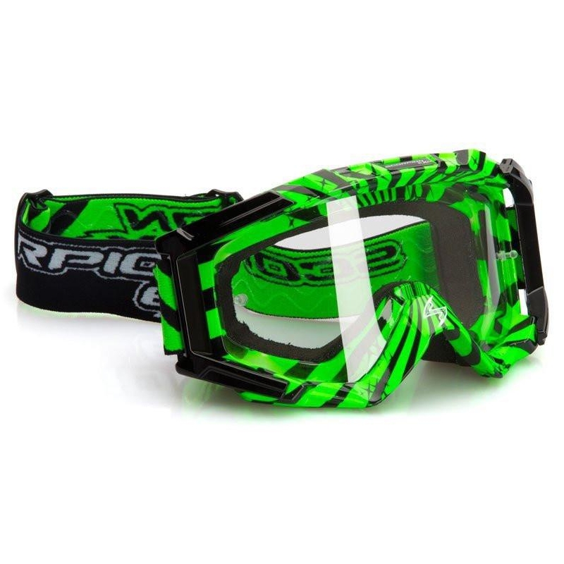 Ochelari de motocros Scorpion E15 verde-fluo-negru