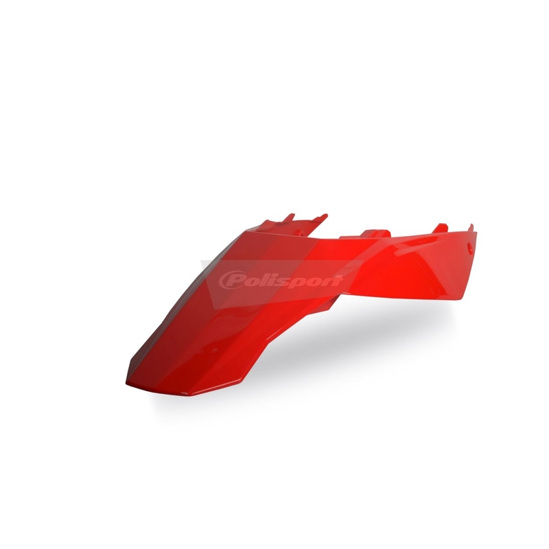 Rear Fender + Side Panels POLISPORT Rosu