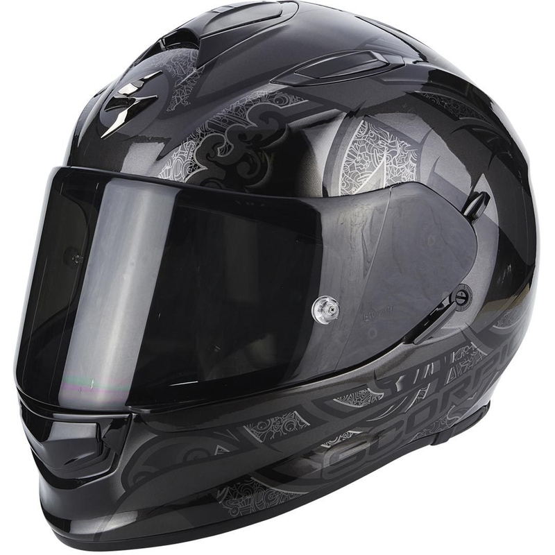 Moto casca integrală Scorpion EXO-510 Air Arabesc negru lichidare
