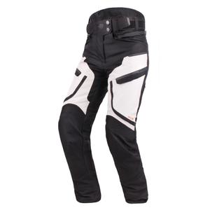 Pantaloni de motocicletă pentru femei Ozone Explorer II gri și negru lichidare