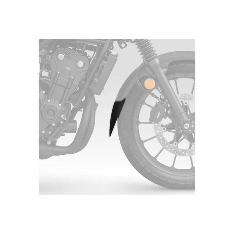 Front fender extension PUIG Negru