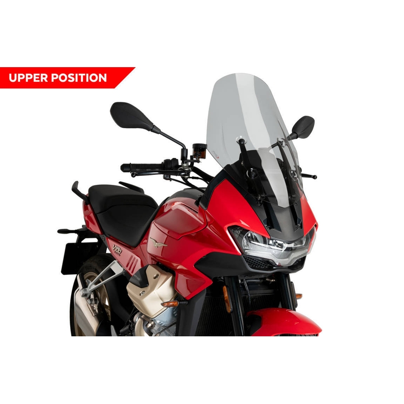 Parbriz PUIG TOURING smoke pentru MOTO GUZZI V100 Mandello 1000 / S 2023-2026, MOTO GUZZI Stelvio 1000 2024-2026