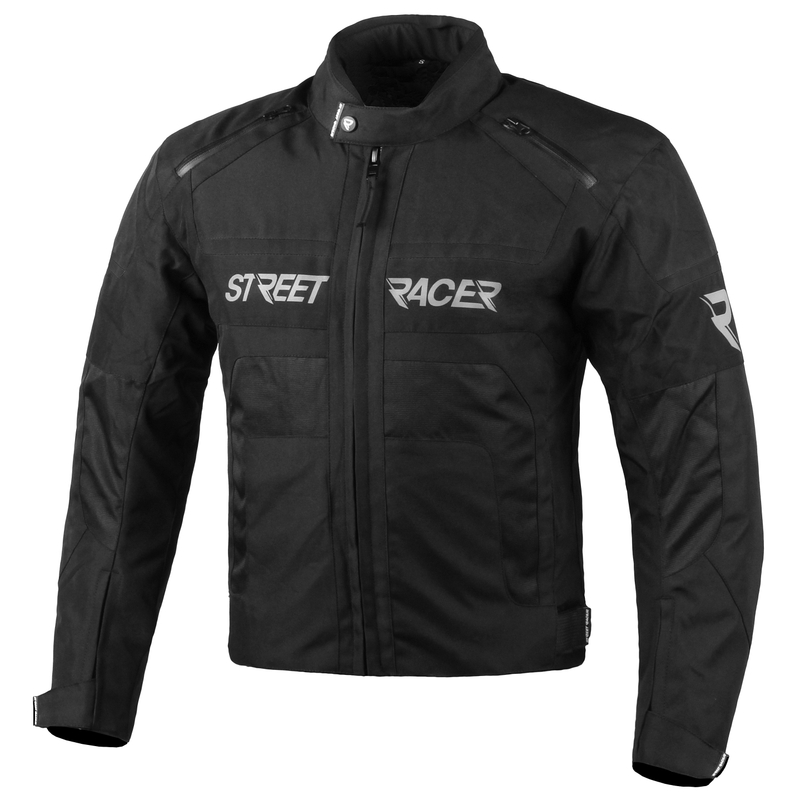 Geacă moto Street Racer Definit negru lichidare