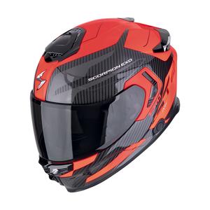 Casca integrala de motocicleta Scorpion EXO-GT SP AIR FLEX negru-rosu fluo