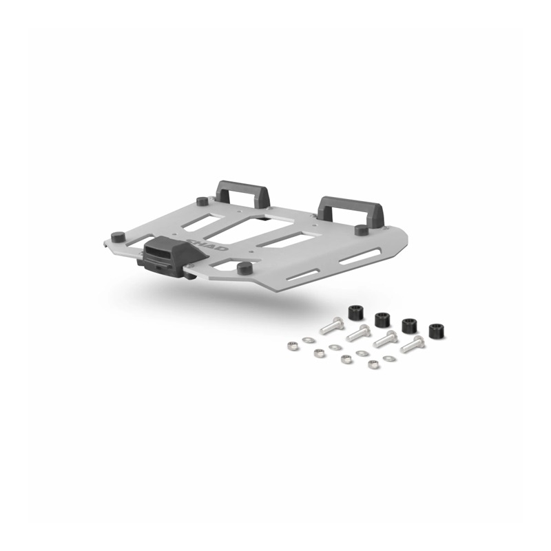 Set complet de cutii de aluminiu SHAD TERRA, 37L cutie centrala  si 47L / 47L cutii laterale, incluzand kit montaj si placa SHAD DUCATI MULTISTRADA 950 / 1200 / 1260