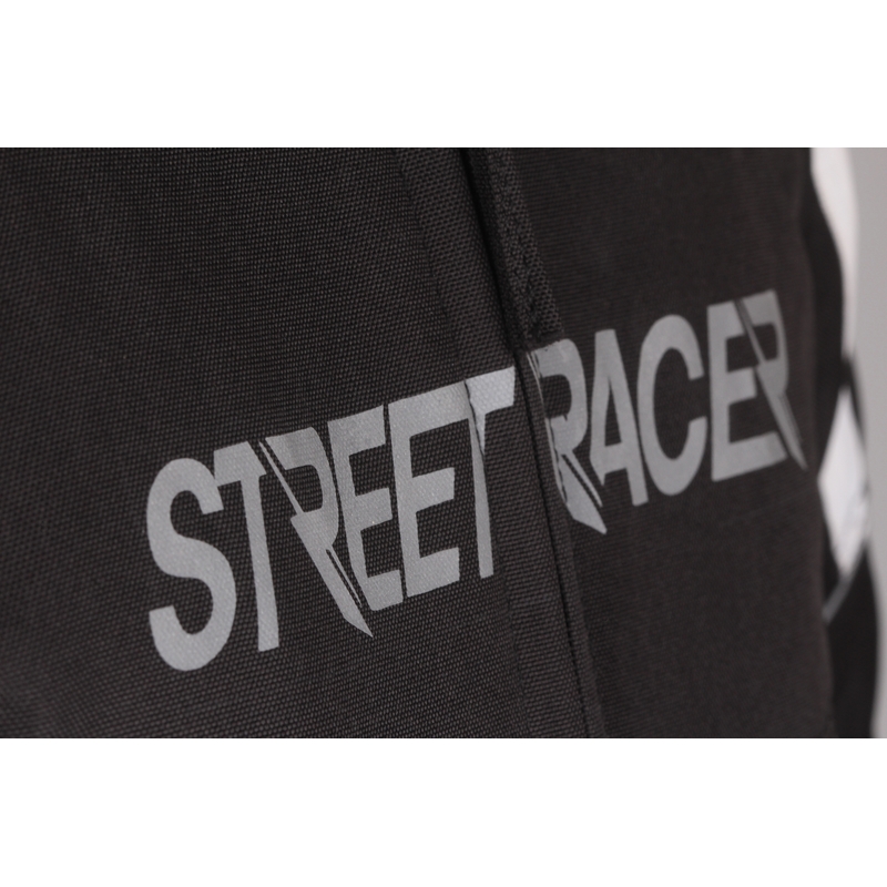 Geacă moto Street Racer Spark negru-alb