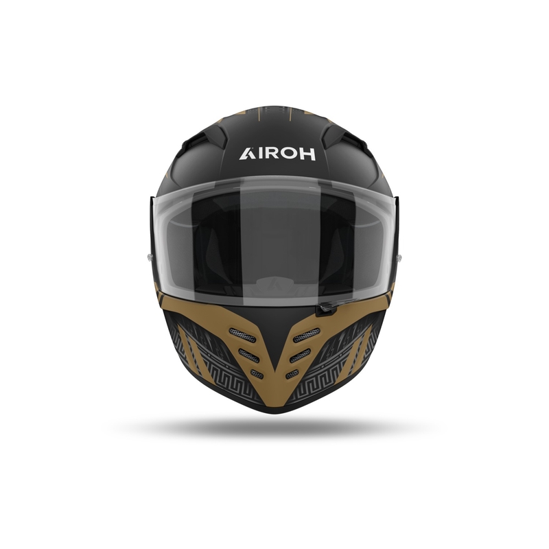 Casca moto integrata Airoh CONNOR Zeus negru-auriu mat