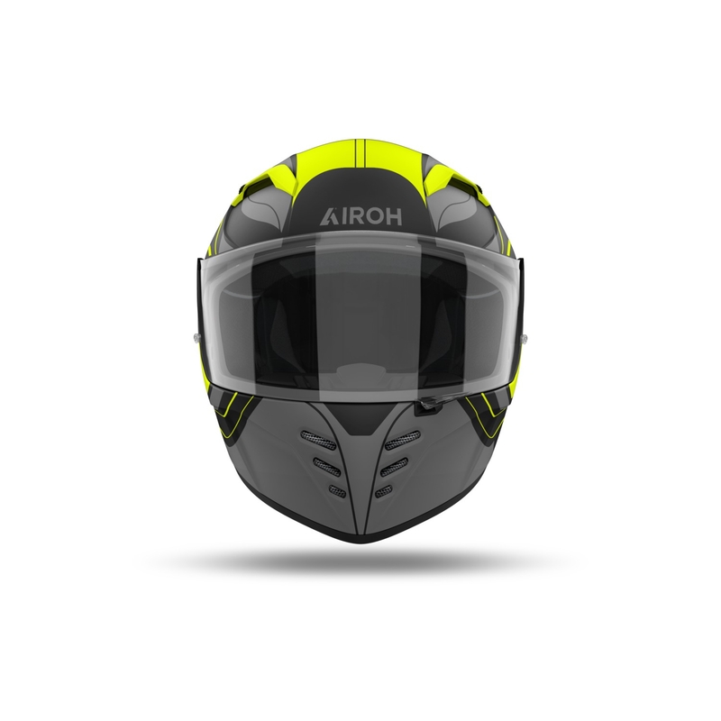 Casca moto integrata Airoh CONNOR Dunk galben mat