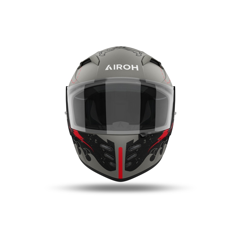 Casca moto integrata Airoh CONNOR Desperado portocaliu mat