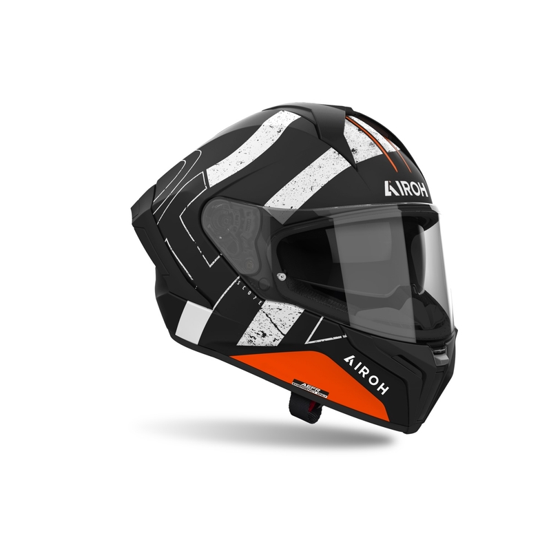 Casca moto integrala Airoh MATRYX Scope portocaliu mat