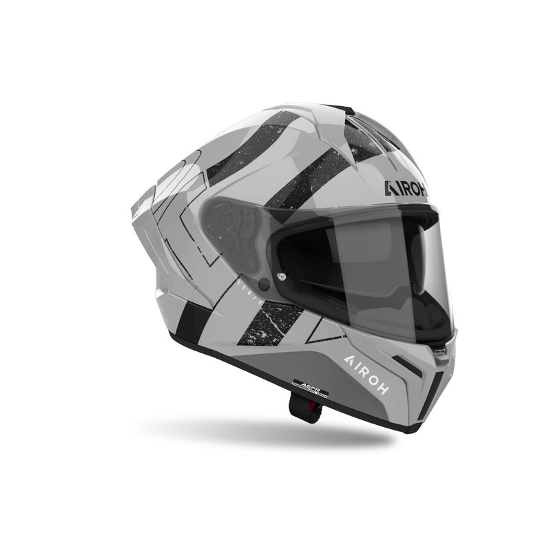 Casca integrala pentru motociclete Airoh MATRYX Scope gri deschis