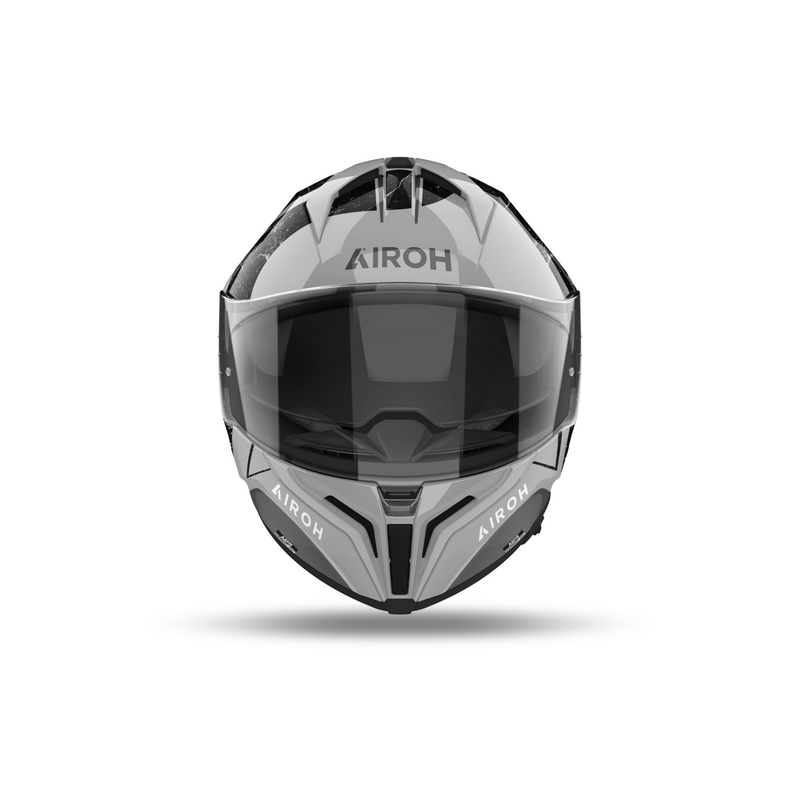 Casca integrala pentru motociclete Airoh MATRYX Scope gri deschis