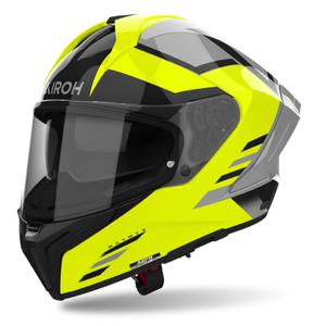 Casca moto integrala Airoh MATRYX Thron galbena