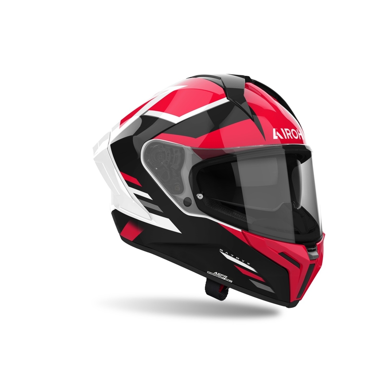 Casca moto integrala Airoh MATRYX Thron rosie
