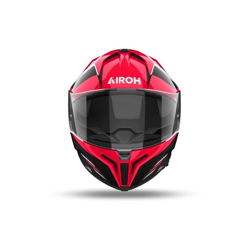 Casca moto integrala Airoh MATRYX Thron rosie