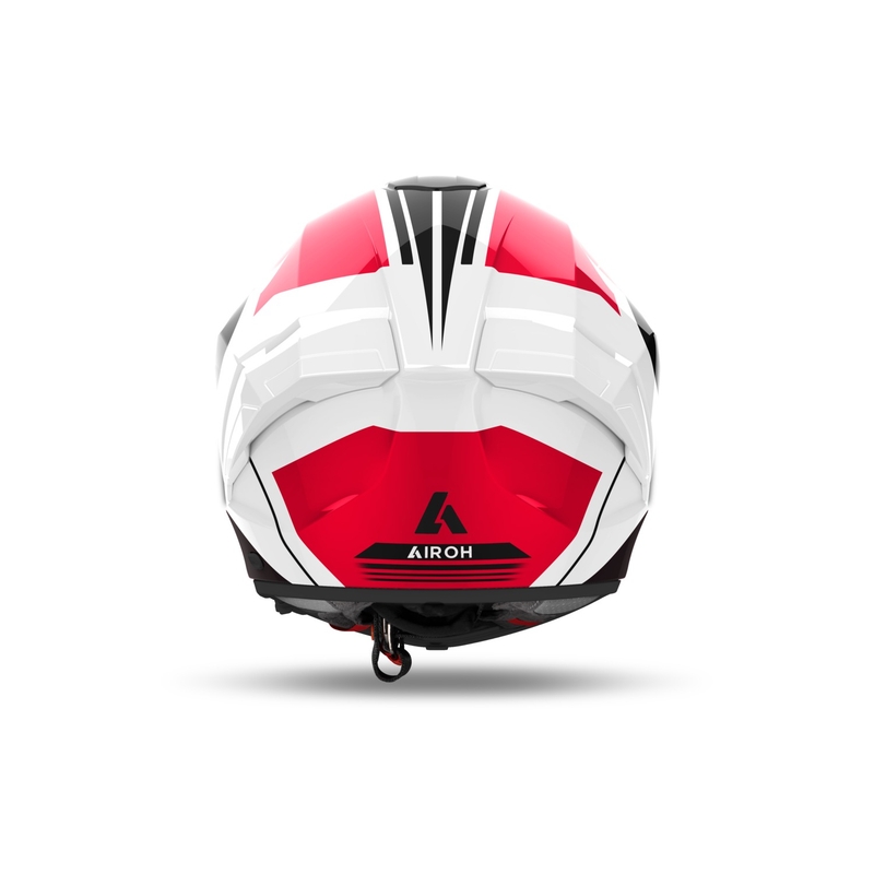 Casca moto integrala Airoh MATRYX Thron rosie