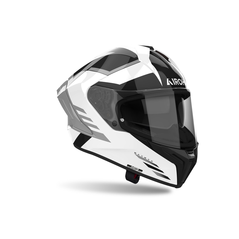 Casca moto integrala Airoh MATRYX Thron alb