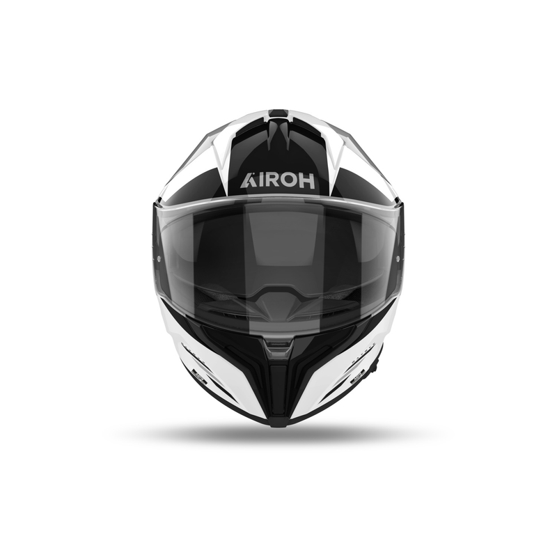 Casca moto integrala Airoh MATRYX Thron alb