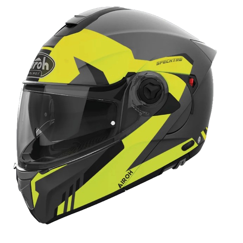Cască de motocicletă rabatabilă Airoh SPECKTRE Clever galben mat