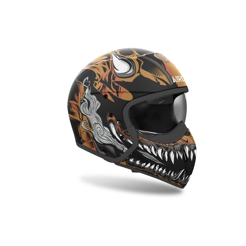 Casca Motocicleta Modulara Airoh J110 Oni Matte Black