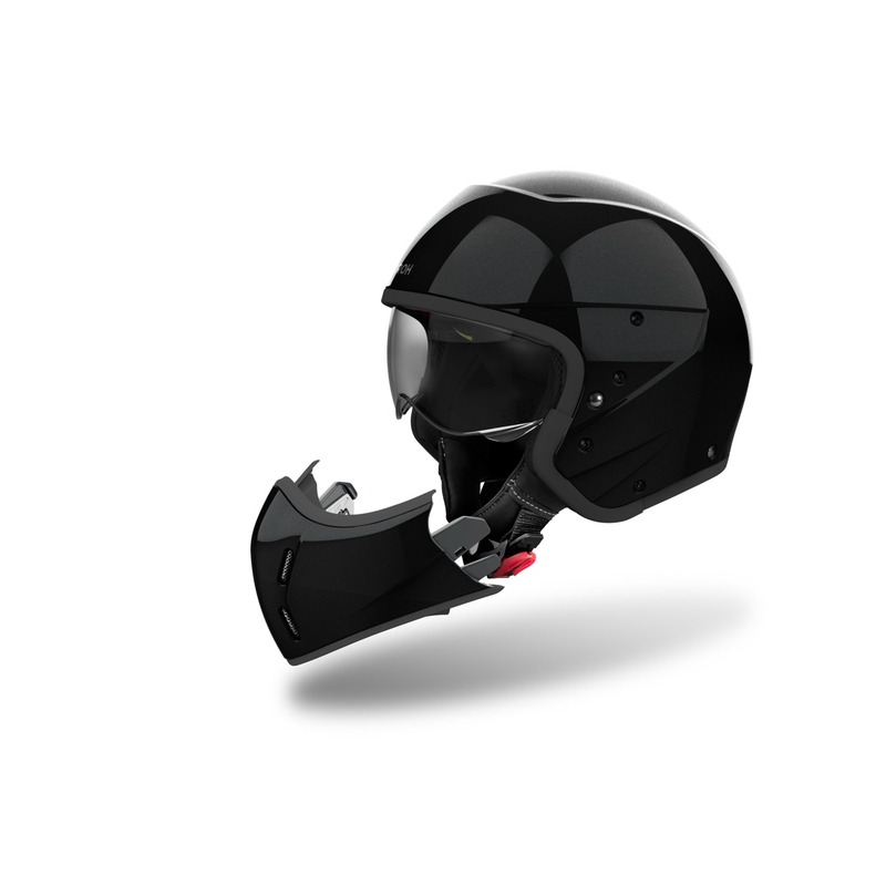Casca moto modulara Airoh J110 Culoare negru lucios