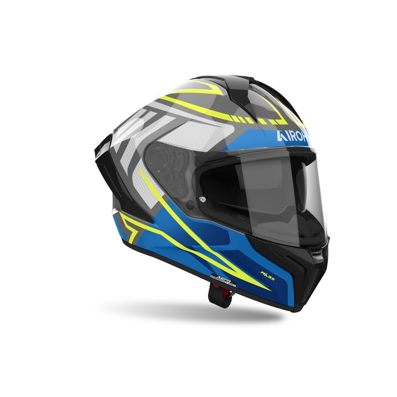Casca moto integrala Airoh MATRYX Rider albastru lucios