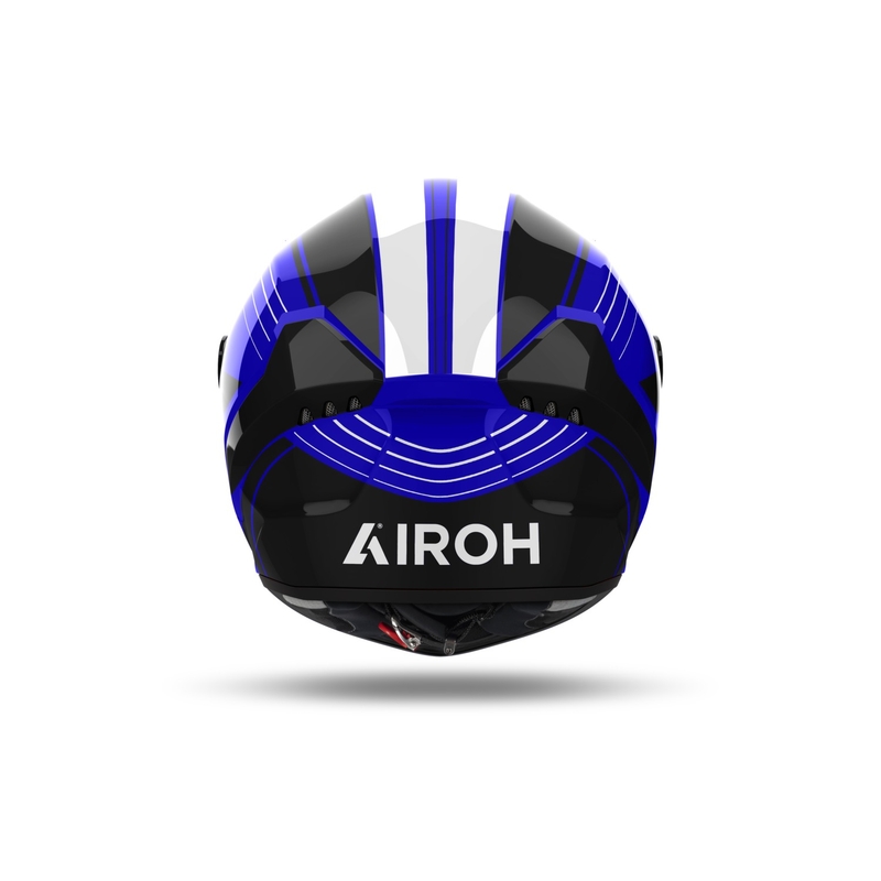 Casca moto integrata Airoh CONNOR Achieve albastru lucios