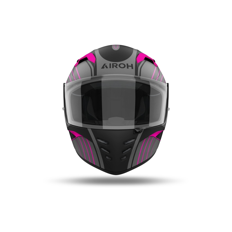 Casca moto integrata Airoh CONNOR Achieve roz mat