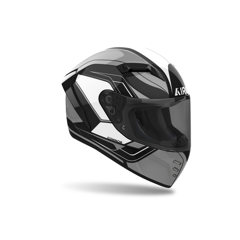 Casca moto integrata Airoh CONNOR Dunk negru lucios