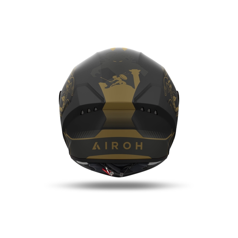 Casca moto integrata Airoh CONNOR Titan negru mat