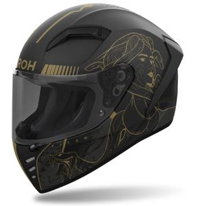 Casca moto integrata Airoh CONNOR Titan negru mat