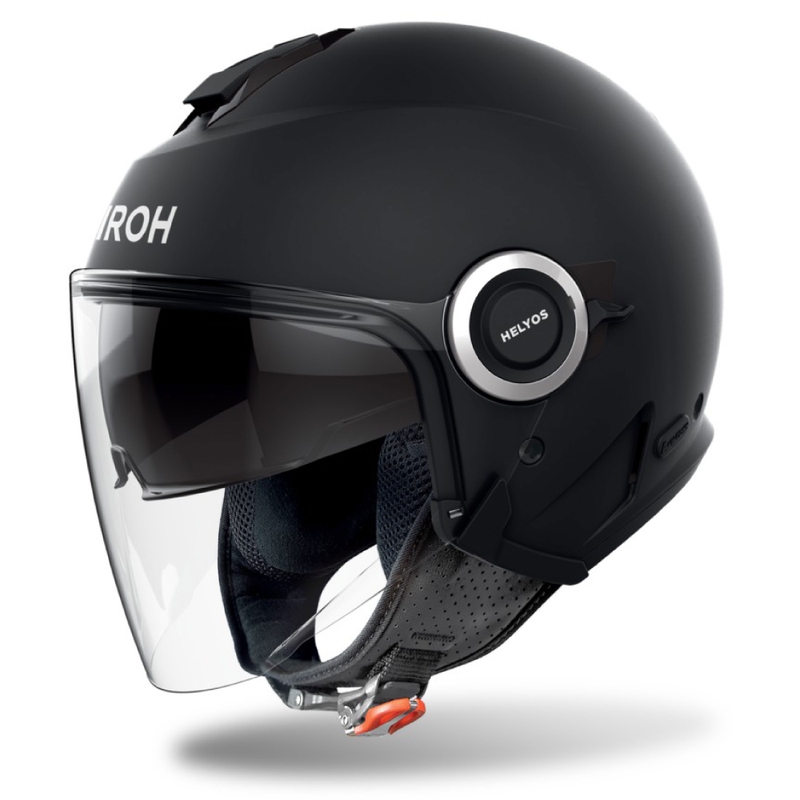Casca moto deschisa Airoh HELYOS Color negru mat