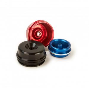 Reservoir end cap K-TECH SHOWA 211-200-050 Negru