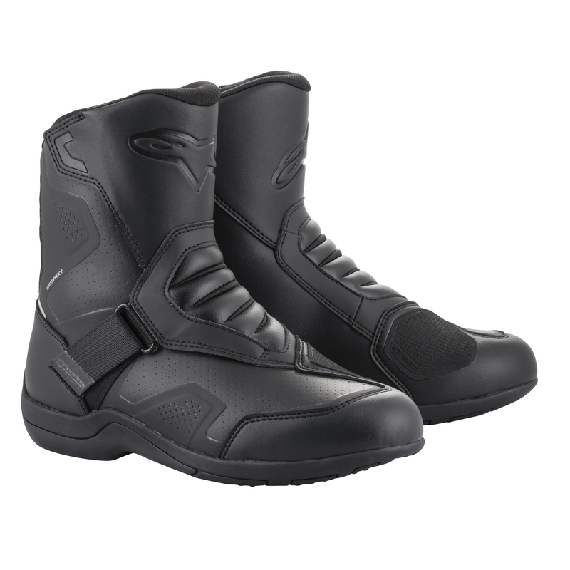Ghete moto Alpinestars Ridge Waterproof negru-negru