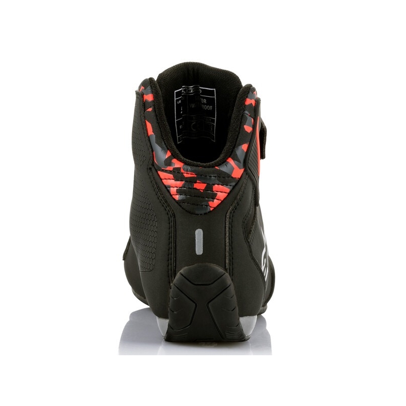 Ghete moto Alpinestars Sektor Waterproof negru-rosu-gri-camo