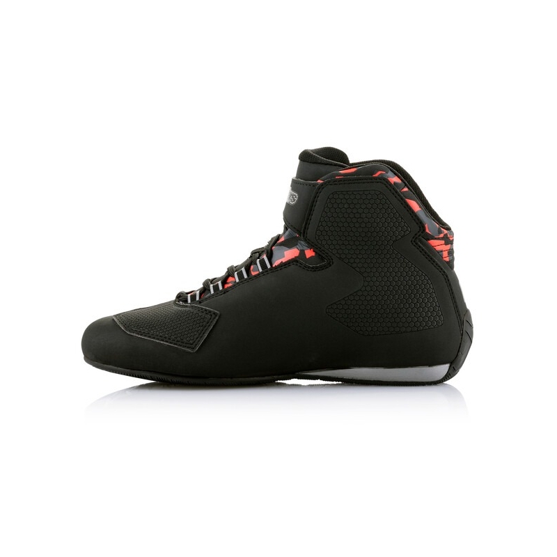 Ghete moto Alpinestars Sektor Waterproof negru-rosu-gri-camo
