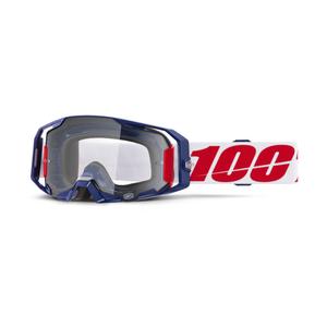 Ochelari de motocross 100% ARmatic Mach Z cu plexiglas transparent