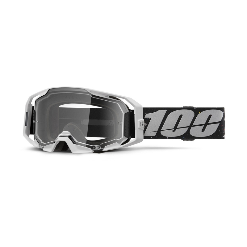 Ochelari de motocross 100% ARmatic Rapidracer cu plexiglas transparent