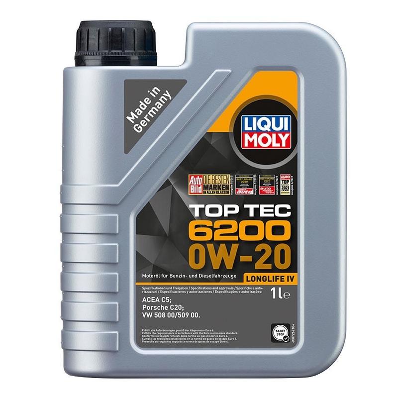 Ulei de motor sintetic LIQUI MOLY Top Tec 6200 0W-20 1 l