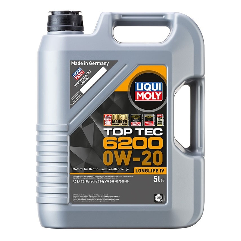 Ulei de motor sintetic LIQUI MOLY Top Tec 6200 0W-20 5 l