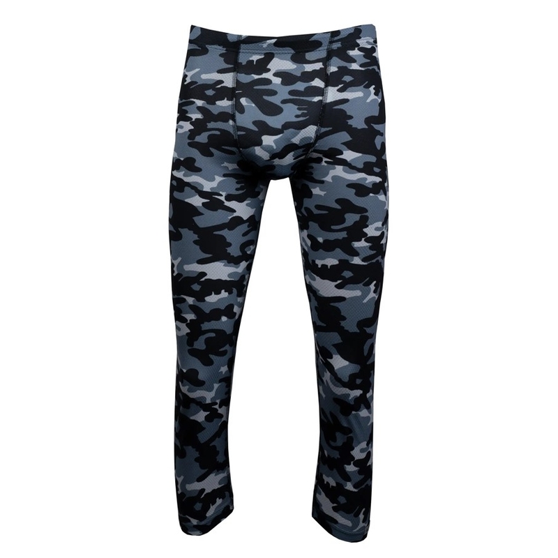 Lenjerie termică nanosilver® 3/4 camo gri