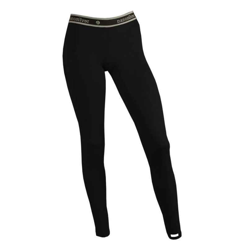 Lenjerie termică pentru femei nanosilver® MERINO negru