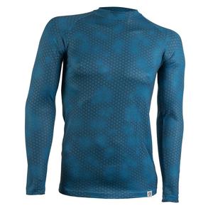 Tricou termic nanosilver® Plastic albastru închis